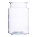 Glass jar vase W-332S2 H:30cm D:16,5cm