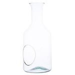 Glass vase H:35cm D:15cm W-504+side hole