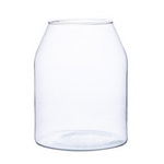 Glass jar vase W-482B H:25cm D:19cm