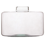 Glass jar vase W-754A H:16cm D:23cm