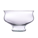 Glass bowl M-10 H:11,5cm D:17cm