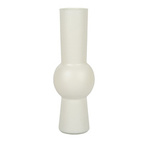 Decorative vase W-627 cream H: 40cm D: 13.5cm