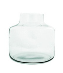 Glass vase W-395A H:21,5cm D:21,5cm SALE
