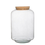 Glass vase W-631 H:24 cm D:17 cm