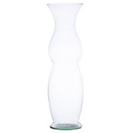 Glass vase W-501A H:50cm D:15cm