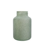 Glass jar vase H:25cm D:17 cm WMP-002 Lofti green