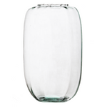 Glass vase W-599H optic H:30cm D:19cm SALE