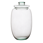 Terrarium glass jar with cover W-599B+glass lid