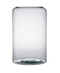 Glass jar vase W-606D H:25cm D:19cm SALE