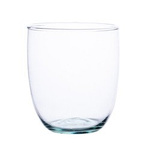 Glass flower pot W-507 H:16cm D:14,5cm SALE