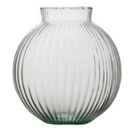 Glass ball vase W-487A H:20cm D:19cm