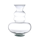 Glass vase W-443A H:32cm D:24cm