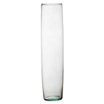 Glass vase W-213B H:50cm D:12cm