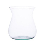 Glass vase W-508 H:16cm D:14,5cm
