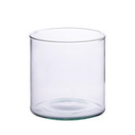 Glass cylinder vase H:22cm D:20cm
