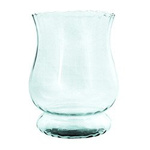 Glass vase  W-374 H:19cm D:14cm