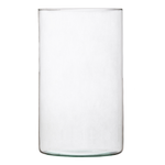 Cylinder glass vase S-45/E H:25cm D:15cm