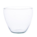 Glass flowerpot W-439 H:12cm D:14,5cm