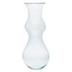 Glass vase W-441 H:40cm D:17cm