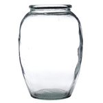 Glass jar vase H:20cm D:13cm WM-H002