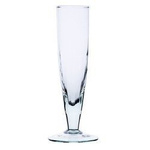 Stemmed glass vase KK-12C H:19,5cm D:6cm OUTLET