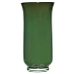 Glass vase Atena H:21,5cm D:13cm Green