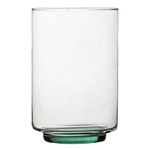 Glass candle holder W-797 H:19,5cm D:13cm