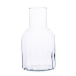 Glass vase WL-38 H:19,7cm D:10,5cm OUTLET