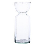 Glass vase W-289 optic H:25cm D:10cm