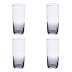 4 pcs Glass W-407 Optyk H:17cm D:6,5cm