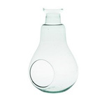 Glass terrarium W-468+side hole H:30cm D:19cm