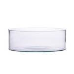 Glass cylinder bowl H:8cm D:20cm M-2