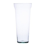Glass vase W-294A H:21,5cm D:10cm
