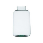 Glass jar vase W-629 H:30cm D:18,5cm