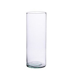 Glass cylinder vase H:30cm D:12cm