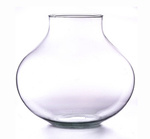 Glass vase W-591A H:28cm D:31cm