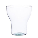 Glass vase W-506 H:16cm D:14,5cm