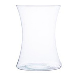 Glass vase W-424 H:25cm D:18cm