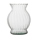 Glass vase W-386 optic H:20cm D:16cm