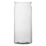 Glass jar vase W-562C H:32cm D:14cm