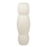 Decorative vase W-348A cream H: 50cm D:16cm