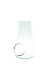 Glass terrarium W-502+side hole H:25cm D:14cm
