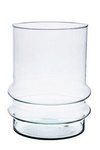 Glass vase W-460 H:23cm