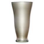 Glass vase W-57 H:20cm D:12,5cm Gold