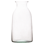 Glass bottle vase W-245 H:18cm D:9,5cm