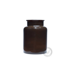 Brown vase W-332 H:25cm D:19cm