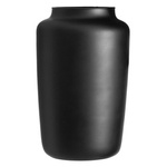 Black mat jar vase W-759B black mat H:32 cm D:20 cm